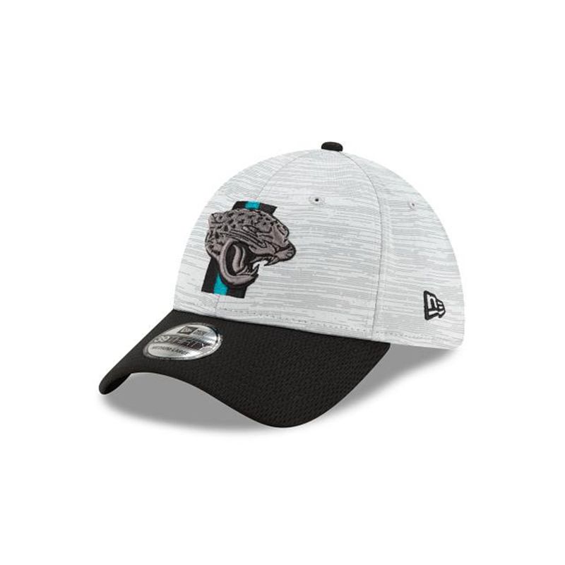 NFL Jacksonville Jaguars Official Training 39Thirty Stretch Fit (QYU7311) - Black New Era Caps